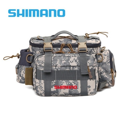 수입낚시가방 새로운 다기능 낚시 가방 시마노 2021 고용량 스포츠 낚시 태클 루어 가방 숄더백 캔버스 허리 가방 가성비낚시가방