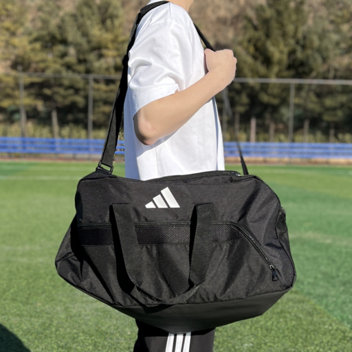 아디다스 TLDB 티로 M 공용 더플백 숄더백 크로스백 가방 축구 헬스 테니스 운동 스포츠 데일리 블랙