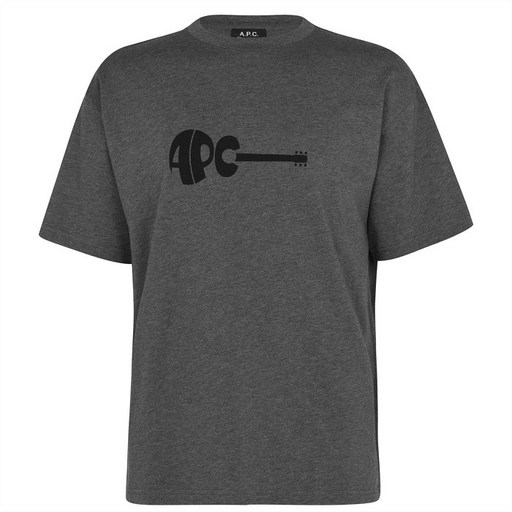 APC 아페쎄 MAEL 티셔츠 Anthracite