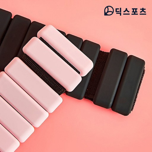 딕스포츠 마카롱 실리콘 중량밴드 2p