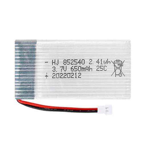 시마 올칩 3.7V 650mAh 드론배터리 RC 쿼드콥터 장난감 호환 교체형 리튬 전원팩 SYMA X5C