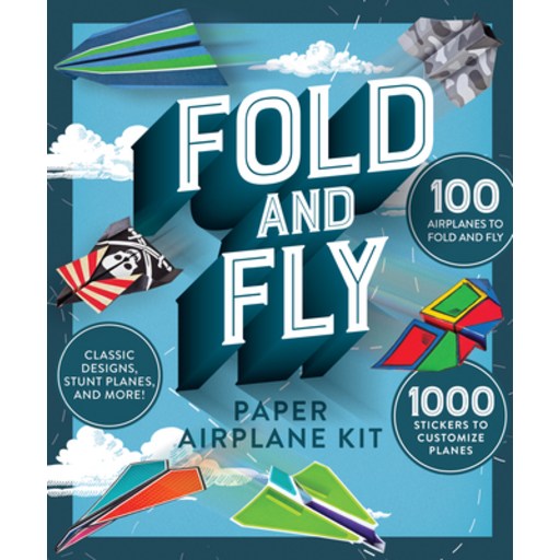 (영문도서) Fold and Fly Paper Airplane Kit Hardcover