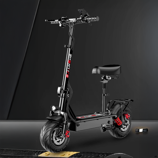 텔픽 앉아서타는 접이식 전동킥보드 출퇴근 대리운전 고성능 배달용