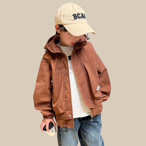 가을 코트 바람막이 봄가을 주니어 트렌치코트 MD157