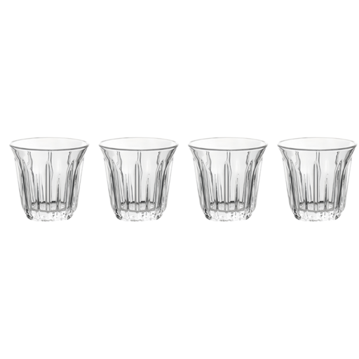 가와시마야 유리 커피잔 4P 세트 160ml