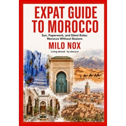 (영문도서)Expat Guide to Morocco: Sun, Paperwork, and Silent Rules: Morocco Without Illusions, Paperback