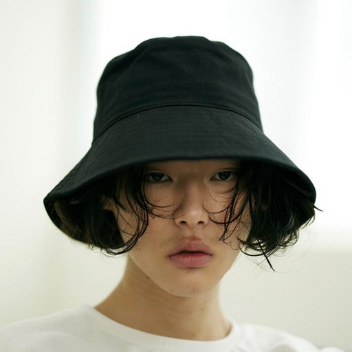 남녀공용 심플 버킷햇 캐주얼 모자 자외선차단