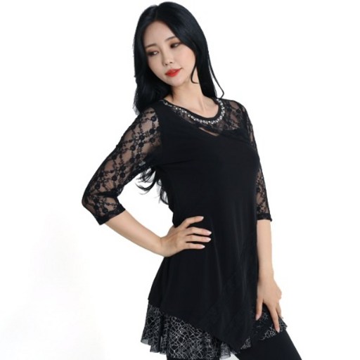 리나컴퍼니 잔꽃 롱티 7부 LDT22100
