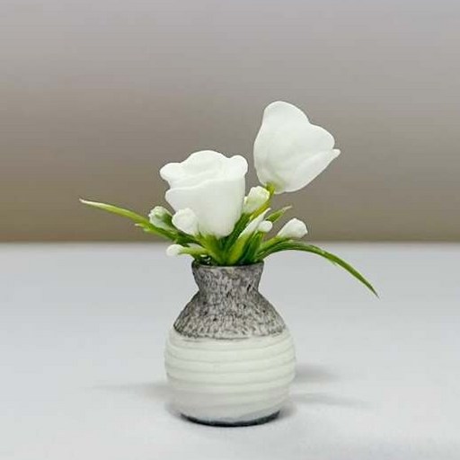 가더GADE 3AL 미니어처 도자기화분 미니 장미 카네이션 국화 납골당 봉안당 꾸미기 초미니 꽃 꽃장식 내부장식