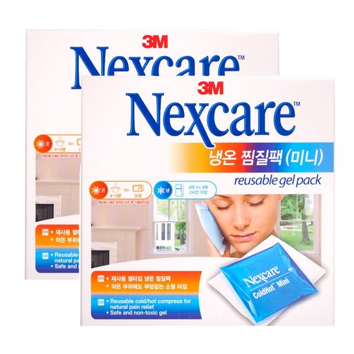3M 넥스케어 냉온찜질팩 미니 x 2개
