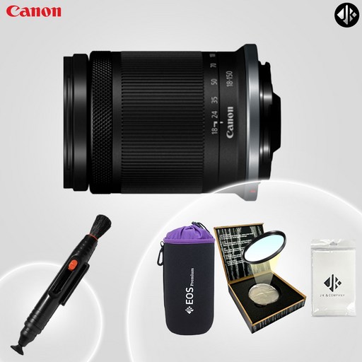 [포토리뷰이벤트] 캐논 RF-S18-150mm F3.5-6.3 IS STM + 포켓융 + 방수파우치 +렌즈 클리닝펜+ 55mm MCUV 필터