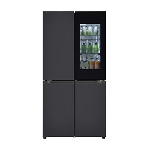 LG전자 M870MBB451S 오브제컬렉션 냉장고 1등급 메탈 블랙 블랙