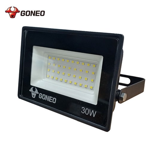 고네오 LED 미니 투광등 30W 블랙바디 전구색/노란색