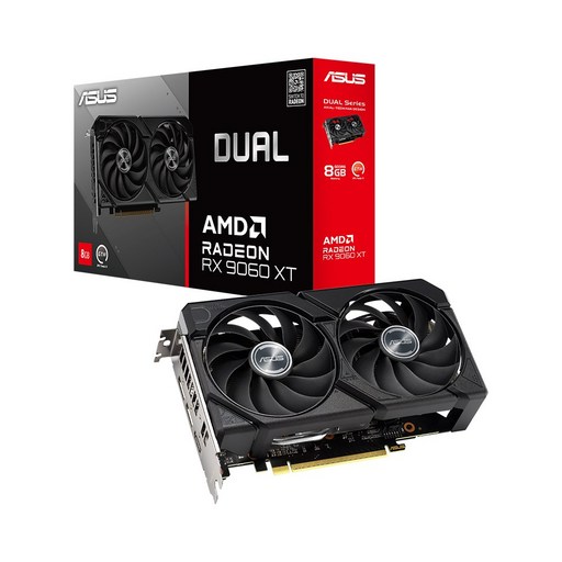 ASUS DUAL 라데온 RX 9060 XT D6 8GB 대원씨티에스 -M