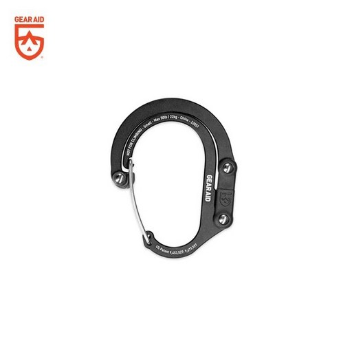 GEARAID 히어로클립 미니/스몰 블랙앤블루 기어클립 카라비너 다용도클립