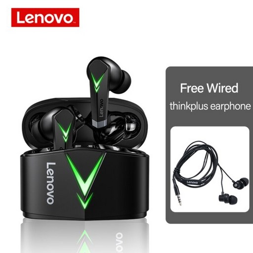 Lenovo LP6 TWS 무선 헤드폰 Airpods pro Bluetooth 게임용 헤드셋 마이크 포함 스포츠 방수 이어폰 Airdots 2, tw13 블랙