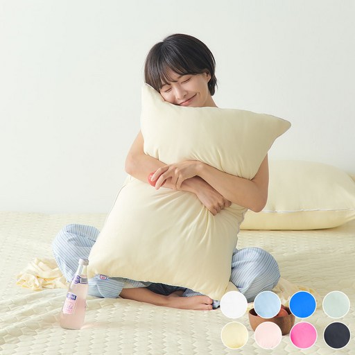 데시뉴 젤라또 여름 접촉 냉감 속누빔 쿨 베개커버 2P