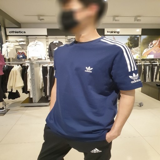 아디다스오리지널 뉴코아강남점 [아디다스오리지널스]FT8752 LOCKUP TEE 락업반팔티 삼선반팔티 데일리반팔티 커플티