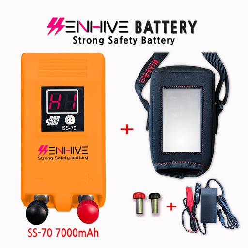전동릴배터리 다이와 시마노 쎈하이브 가방 충전기 연장단자 7000mAh SS-70