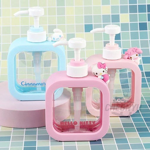 산리오 펌프 보틀 공병 디스펜서 S 300ml