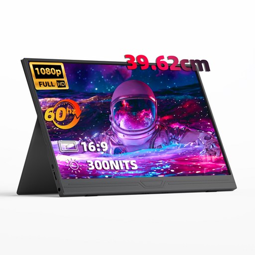 ZSUS 휴대용 모니터 게이밍모니터 15.6inch IPS FHD