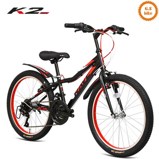 2025 케이투바이크 초등학생 주니어 MTB자전거 레이브GS 22인치 21단 조립구매시 사은품증정