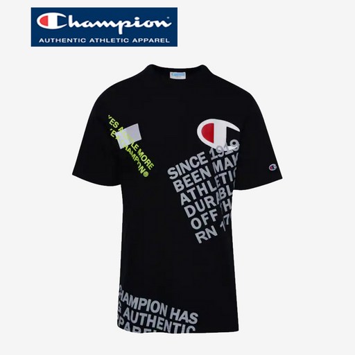 [해외] 미국정품 챔피온 Champion Heritage Behind The Label 남자 라운드 반팔 티셔츠