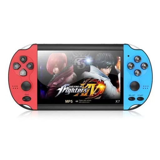 Apnoo 핸드헬드 게임 콘솔 4.3인치 HD 대형 스크린 레트로 아케이드 PSP 더블 조이스틱 버튼 시뮬레이터 핸드헬드