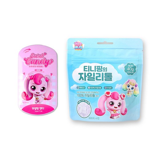 캐치티니핑 하츄핑의 비밀캔디 + 티니핑의 자일리톨