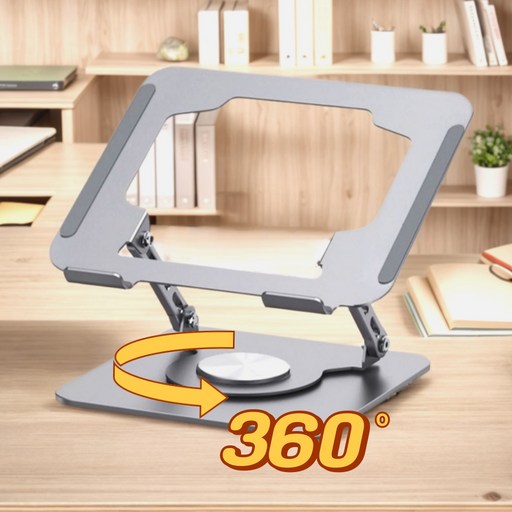 유니킷 360 회전 접이식 노트북 거치대