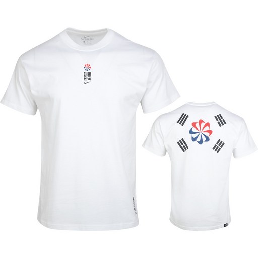 나이키 루즈핏 대한민국 한글 태극기 풋볼 반팔 티셔츠