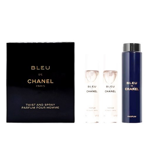 블루 드 샤넬트위스트 앤 스프레이 빠르펭(퍼퓸) 20ml 본품1+리필2/쇼핑백/백화점정품/한글라벨