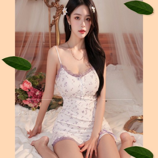 러블리 체리 밀착 슬립
