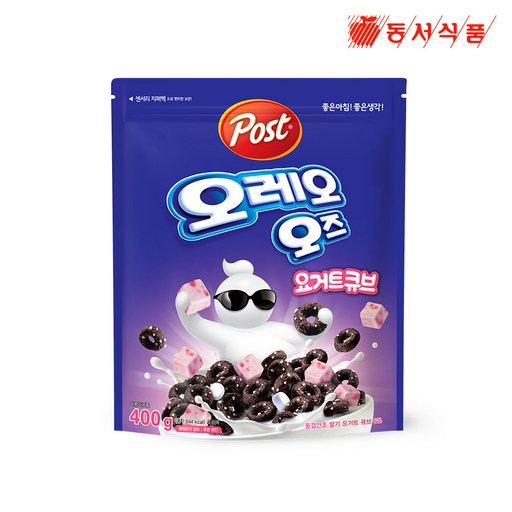 포스트 오레오오즈 요거트큐브 시리얼