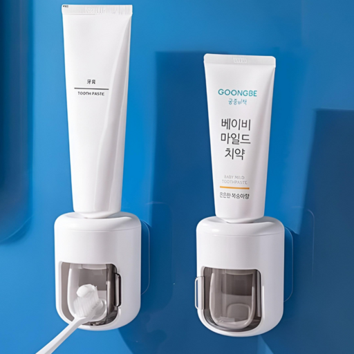 PDG 무타공 치약 짜개 자동 치약 디스펜서1개