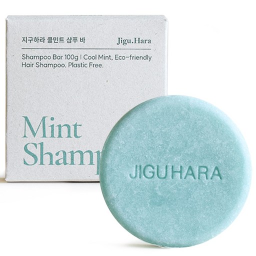 JIGUHARA 쿨민트향 샴푸바