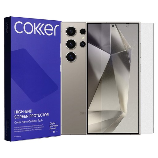코커 갤럭시 폴드7 외부 AG 종이질감 강화유리필름 2매 인피니트플렉스, 2개