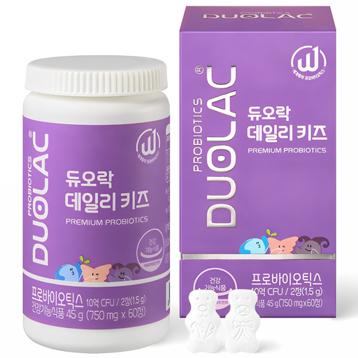 듀오락 데일리키즈 츄어블 어린이 유산균