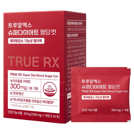 트루알엑스 슈퍼 다이어트 혈당컷 애플사이다비니거 애사비 혈당케어 다이어트 보조제