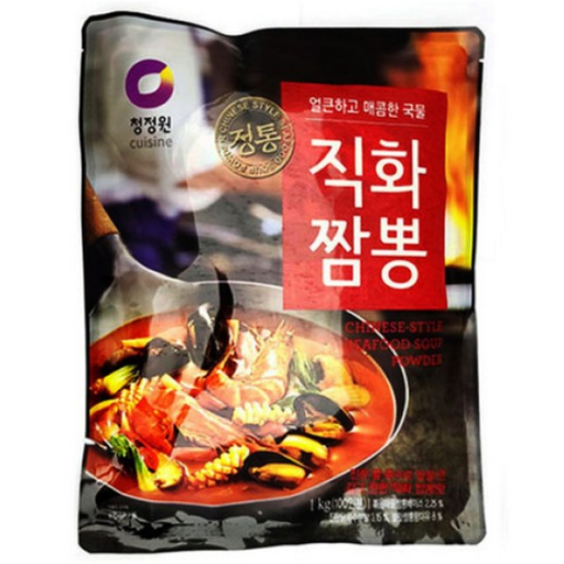 청정원 정통 직화짬뽕 분말