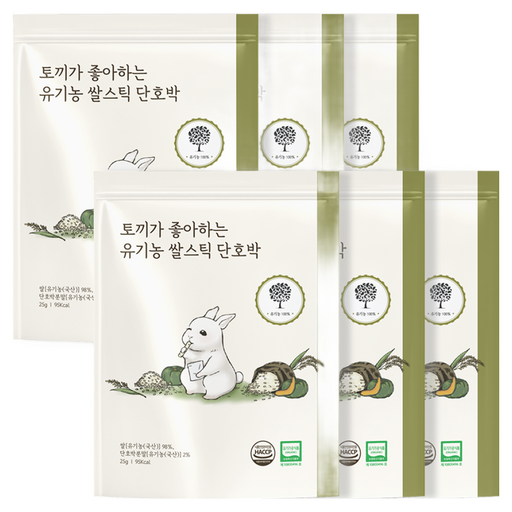 [앨리스] 토끼가 좋아하는 유기농 쌀스틱