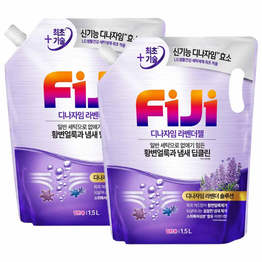피지 디나자임 딥클린 라벤더젤 일반용 액상세제 리필