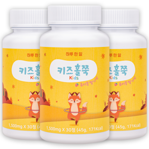 우리아이쏙쏙 키즈홀쭉 | 숙지황 홍화씨 차전자피 소아비만 변비