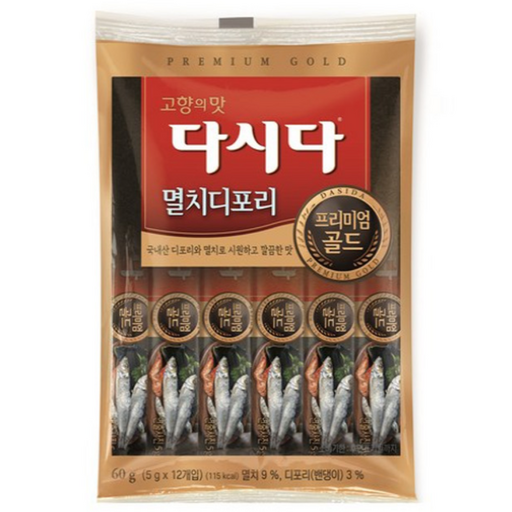 다시다 프리미엄골드 멸치디포리 12p