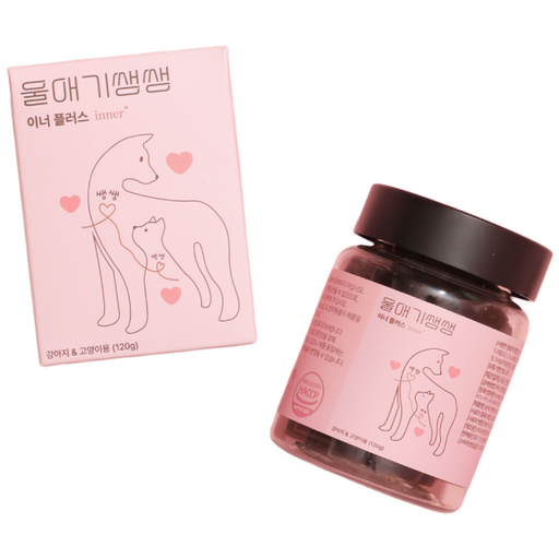 울애기쌩쌩 이너플러스 반려동물 종합영양제 기관지 심장 신장 간 케어