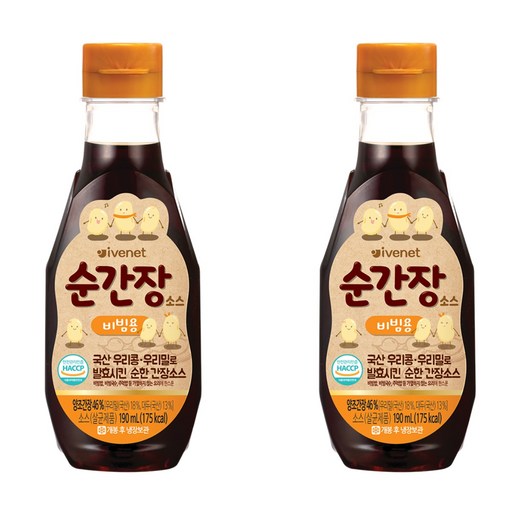 아이배냇베베 순간장 소스 190ml