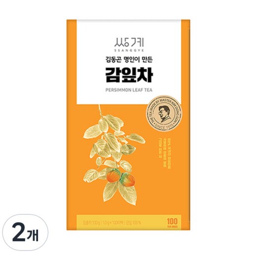 쌍계명차 김동곤 명인이 만든 감잎차