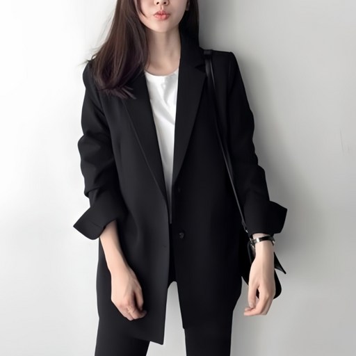708090 여성 면접복장  캐주얼 정장 상의