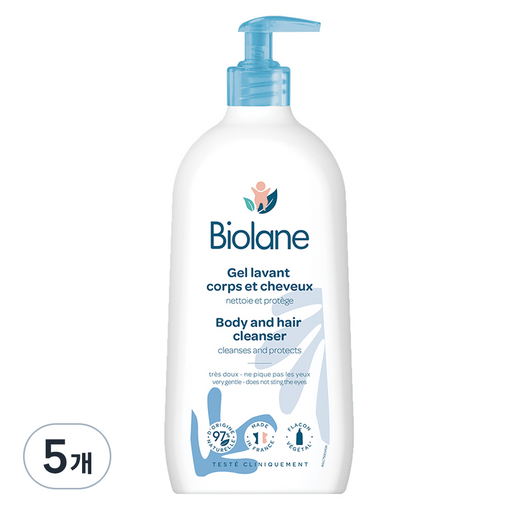 비올란 바디 앤 헤어 클렌져, 750ml, 5개