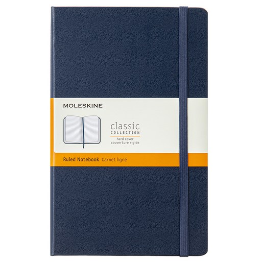 몰스킨 클래식 하드커버 노트 룰드 L